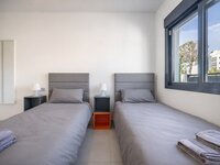 Modern bedroom with minimalist decor