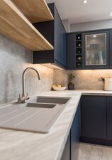 Luxury Kitchen with Quartz Worktops