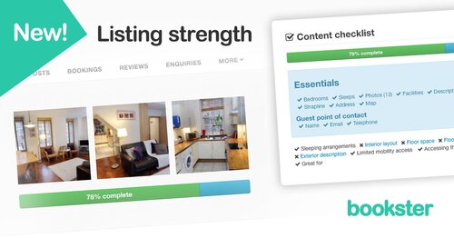 Property Listing Strength - Use the Property Listings Strength tool to increase self-catering bookings.