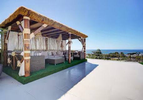 Outdoor Gazebo with Ocean Views