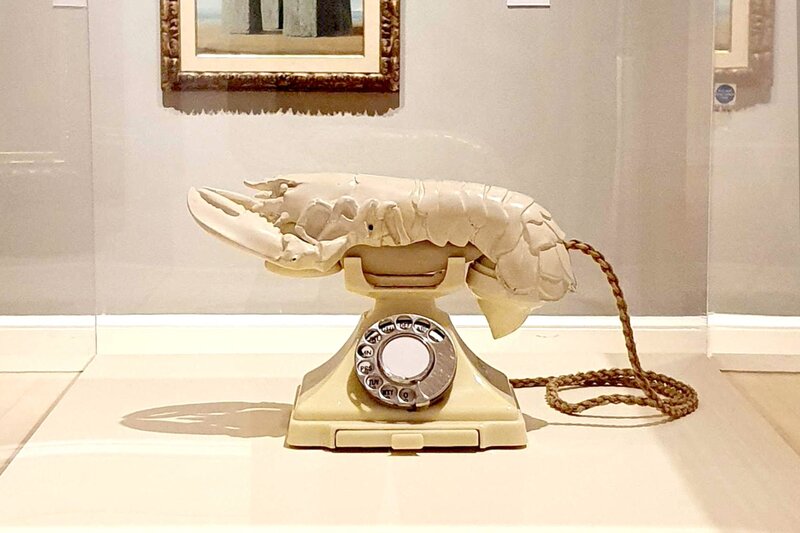 Scottish National Gallery of Modern Art - Dali phone at the Scottish National Gallery of Modern Art in Edinburgh