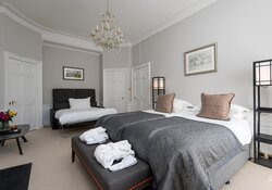 Stylish Bedroom with High Speed Internet