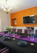 Stylish Dining Area – Perfect for Group Meals