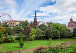 Princes Street Gardens for Business Trip
