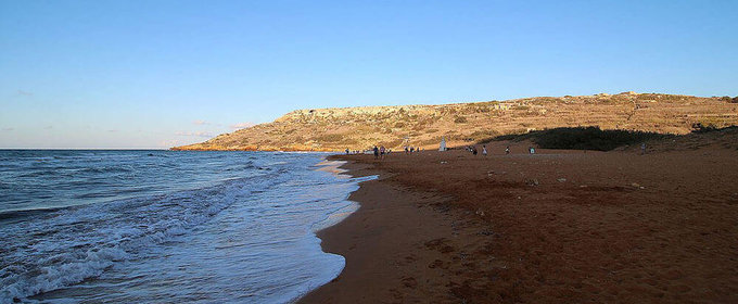 "Ramla Bay Beach Gozo"