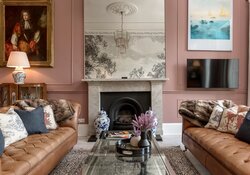 Lounge in a Holiday Rental in Scotland