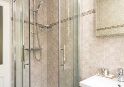 Shower and sink