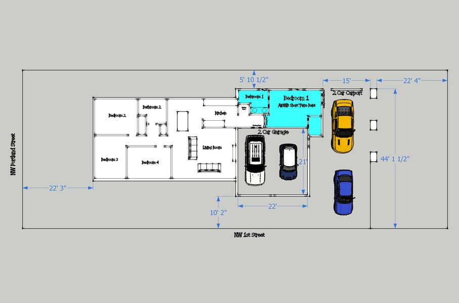 petrol station design layout