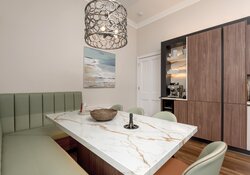 Luxurious Kitchen in a Family Friendly Apartment