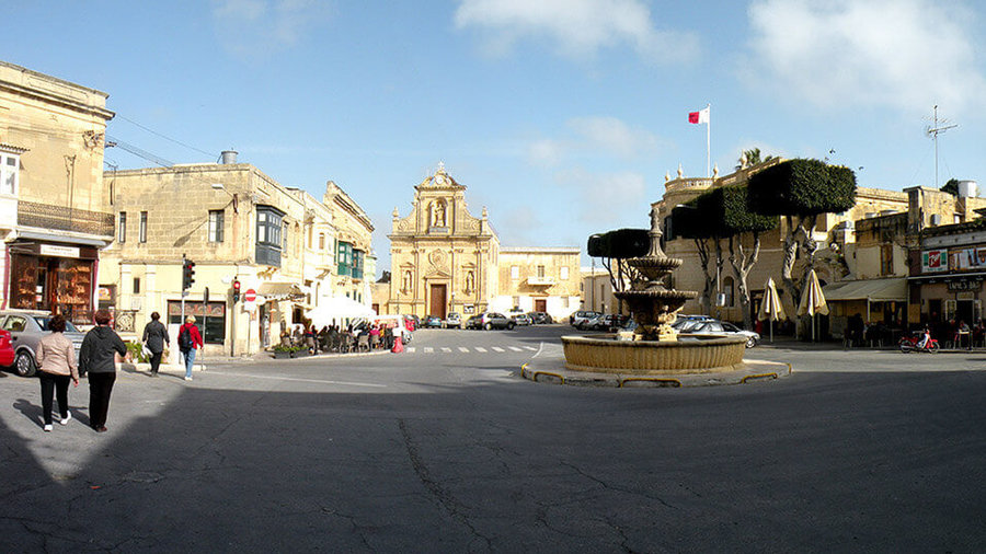 "Victoria Square in Gozo"