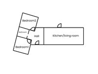 Kitchenliving room