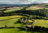 Aerial view of Pitmeadow Farm