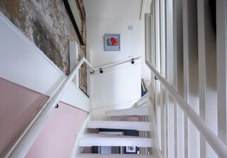 Elegant Staircase in a Vacation Rental