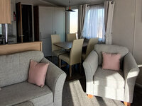 Lounge to dining area