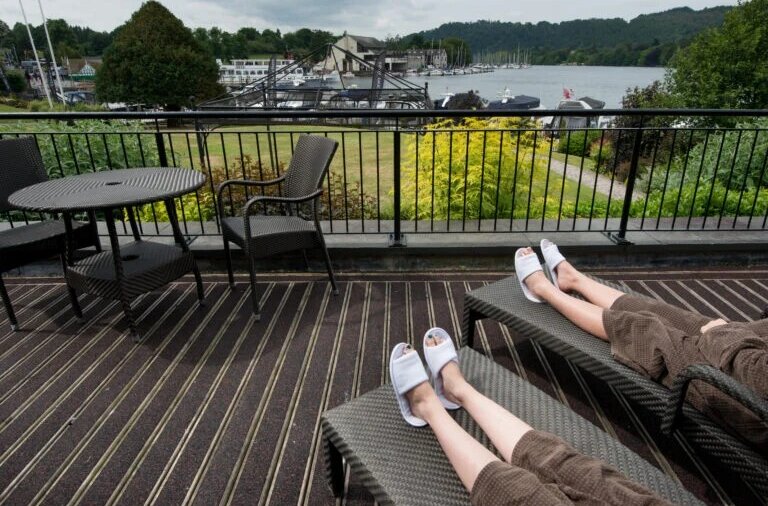 Old England Spa in Bowness on Windermere - On the shores of Lake Windermere the Spa at The Old England Hotel offers a pool, relaxation room and thermal suite. (© Old England Hotel)