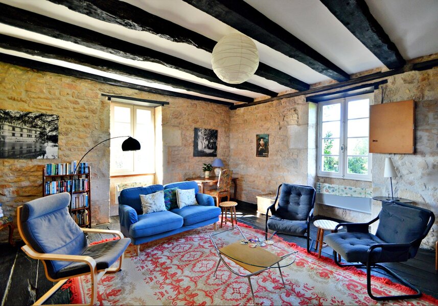 Pretty stone house in rural France