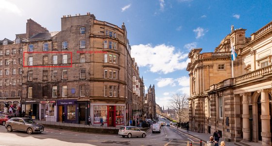 Bank Street apartment - the building