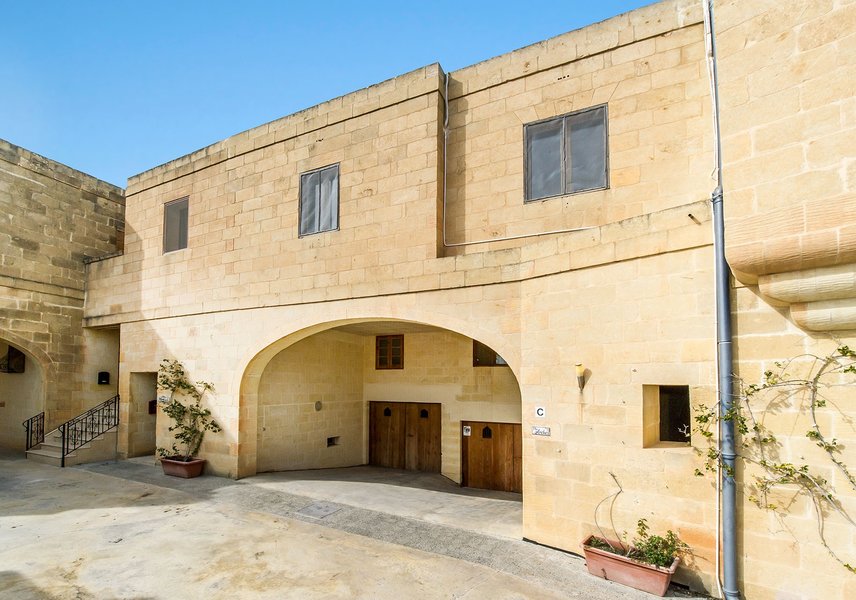 Gozo villa on the outside