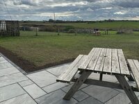 Picnic Bench and Patio