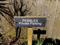 Pebbles Designated Parking Space