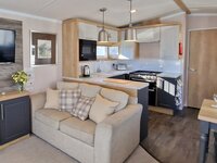 Lounge and kitchen area