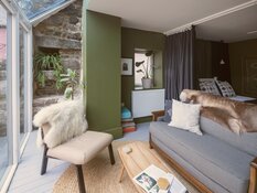 Bright Seating Area in Primary Bedroom