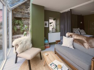 Bright Seating Area in Primary Bedroom