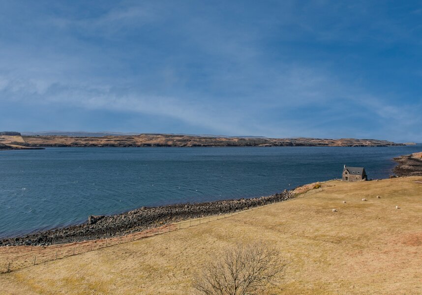 Scenic Surroundings of a Vacation Rental on the Isle of Skye