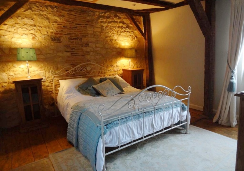 Master bedroom charming french house
