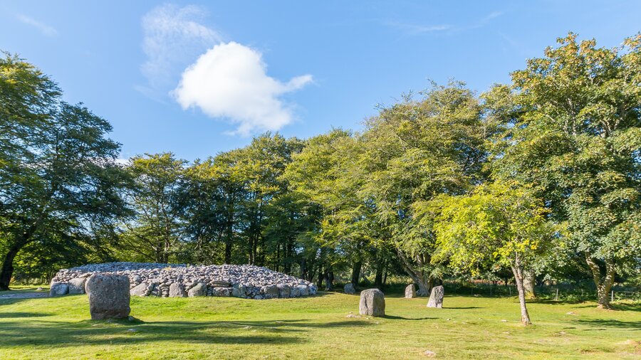 Clava Cairns - Clava Cairns just outside Inverness has a magical feel