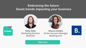 Replay - Bookster and Booking.com | Embracing the future:  Guest trends impacting your business