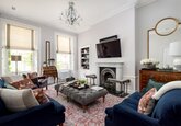 The Raeburn Residence - living room