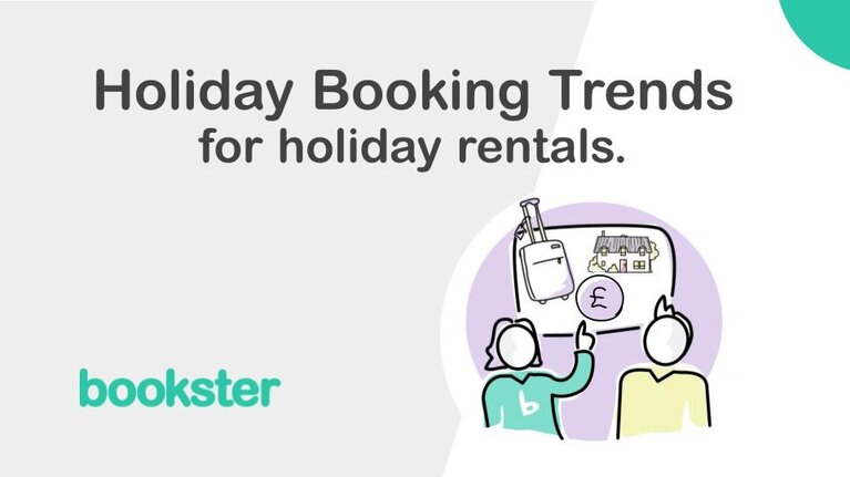 Holiday booking trends for holiday rentals - Analysis of holiday bookings, for 2021, 2022 and 2023 trends for holiday rentals