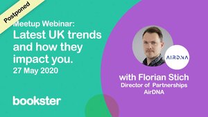 Vacation Rental Event: May 2020 with AirDNA - Special guest speaker Florian Stich from AIRDNA at the Vacation Rental meet-up