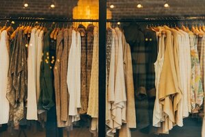 clothes on a hanger