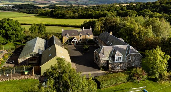 Pitmeadow_161 - Aerial view of the Farm