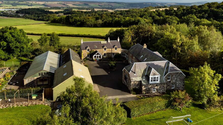 Pitmeadow_161 - Aerial view of the Farm