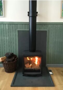 Stove in the Ceilidh Room