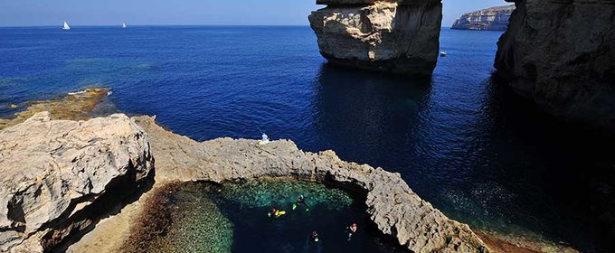"Diving Waters in Gozo"