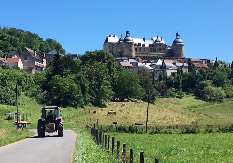 Picturesque Hautefort,Dordogne