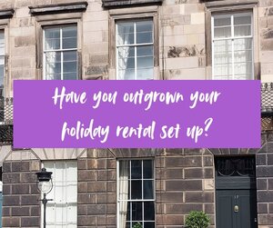 Have you outgrown your holiday rental set up?