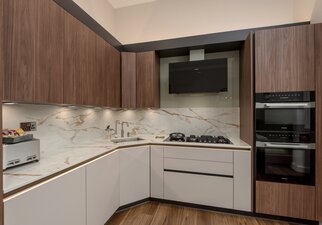Open Plan Kitchen in a Holiday Rental
