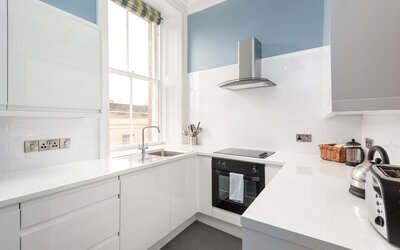 St Giles Edinburgh Self Catering Ltd kitchen