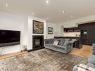 Living Room - Beautiful living space in Edinburgh holiday apartment.