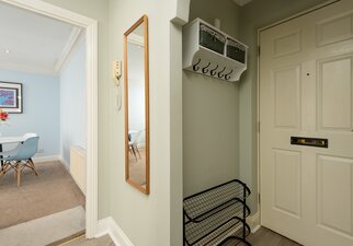 Welcoming Apartment Entrance