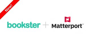 Bookster with Matterport 3d videos - Add your Matterport 3D videos to Bookster property management software to boost competitivity and attract more direct bookings.