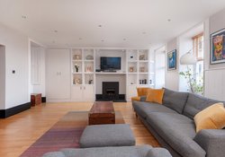 View on the living room