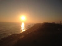 sunrise at Eccles Beach