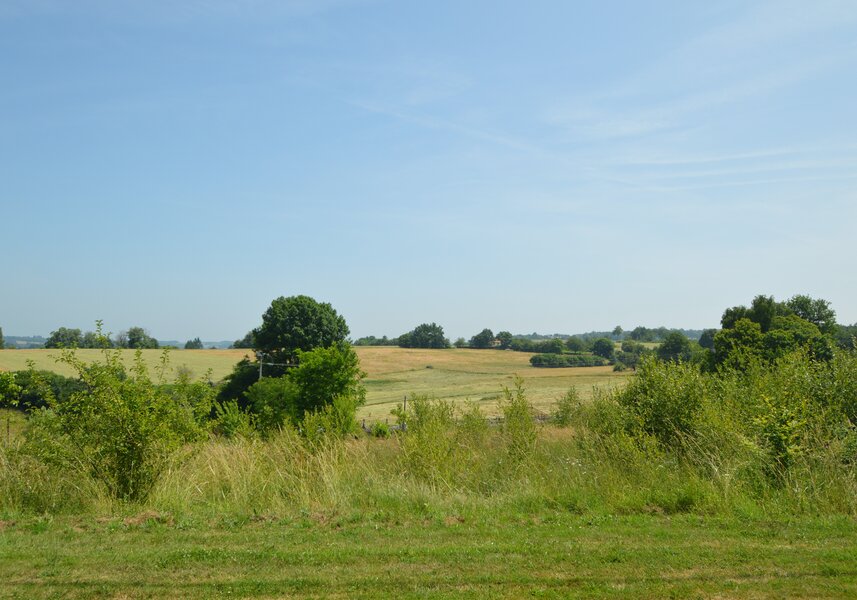 Vue depuis le salon - Campagne et champs verdoyants