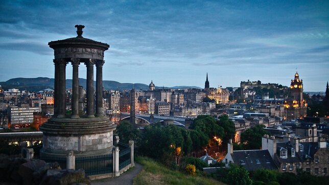 Edinburgh from Calton Hill (© Peter Cordes on Unsplash)